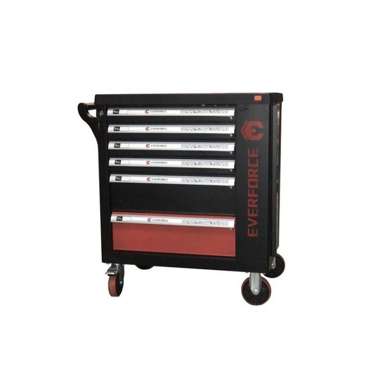 Шкаф с Инструменти с 6 чекмеджета 4 пълни EVERFORCE
