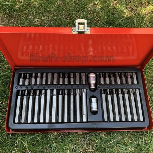 Накрайници за гедоре KraftRoyal 41 части - еврейска звезда