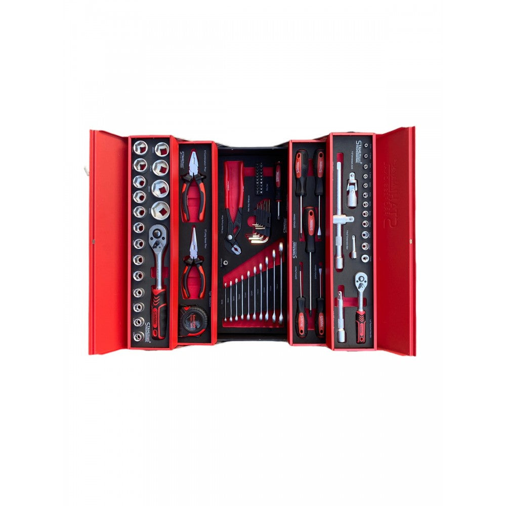 Метален куфар с инструменти 86 части STAHLMAYER