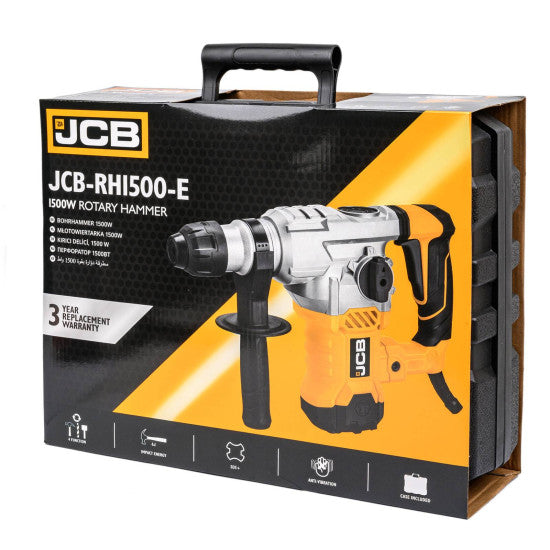 Електрически Перфоратор JCB RH1500-E 1500W SDS-plus 6J
