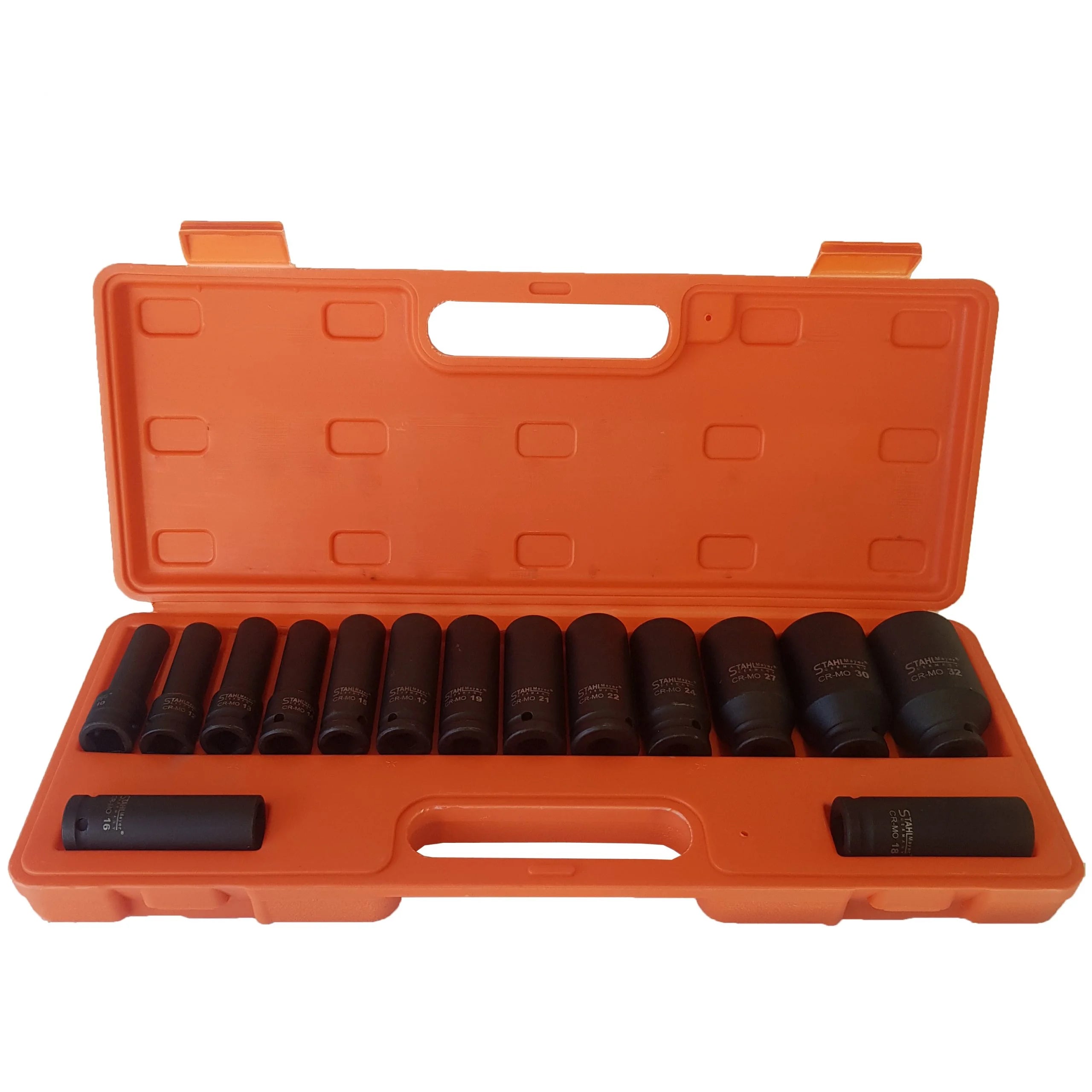 Вложки ударни 1/2" к-т 15 броя Stahl Mayer